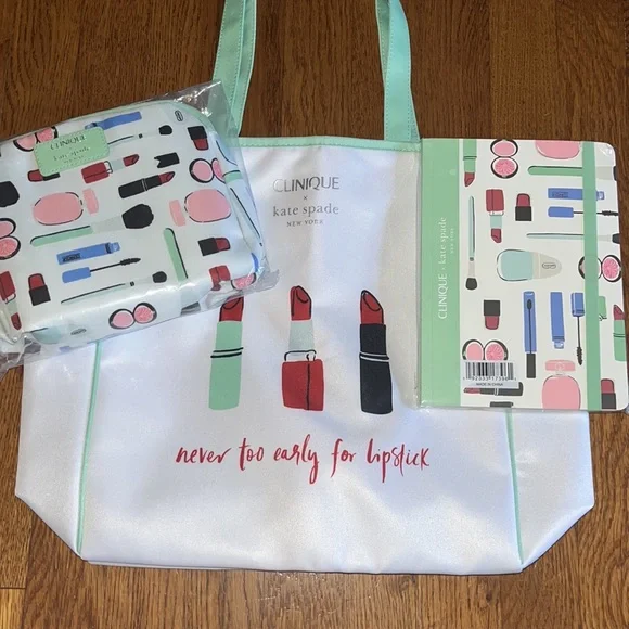 NWT CLINIQUE x Kate Spade Bundle - Picture 1 of 7